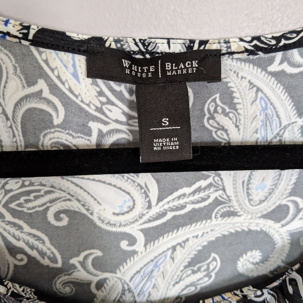 White House Black Market Sleeveless Top Size S - Picture 2 of 2